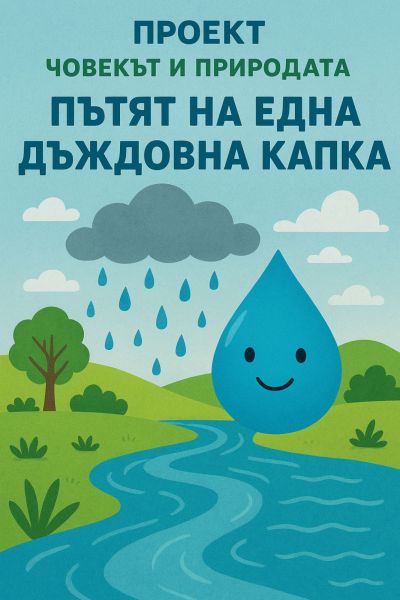 "Пътят на една дъждовна капка" - проекти на четвъртокласниците 1
