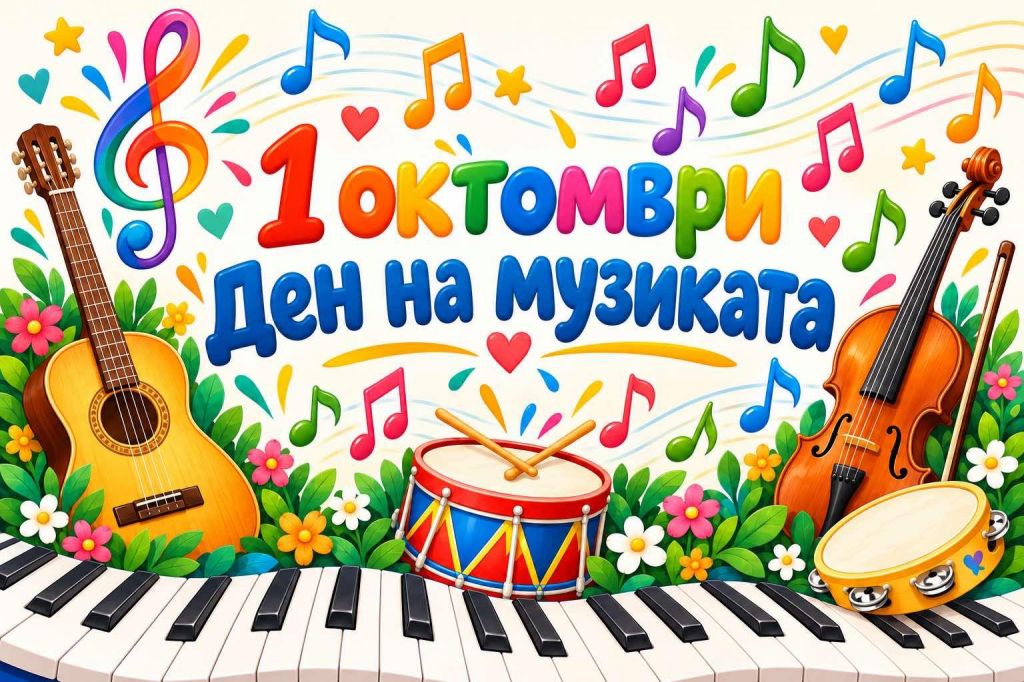 1 октомври - Международен ден на музиката - голяма снимка