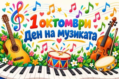 1 октомври - Международен ден на музиката 1