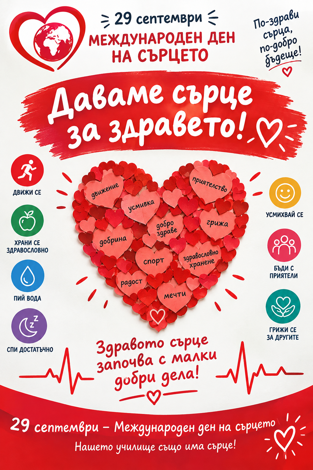 Световен ден на сърцето - голяма снимка